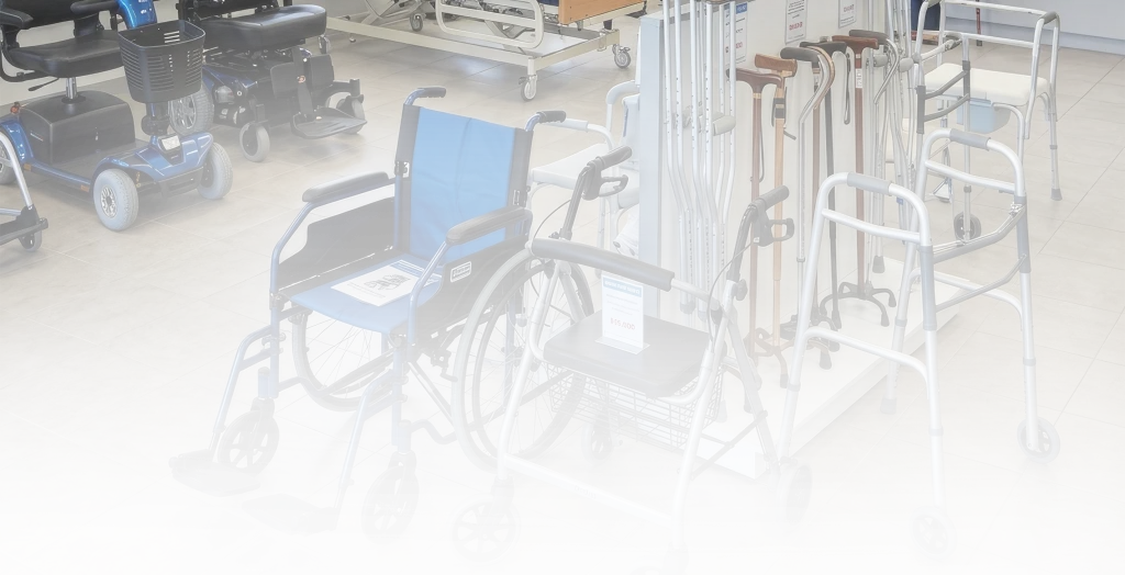 A well-stocked warehouse featuring rows of durable medical equipment and supplies, representing the extensive inventory ready for patients at Accord Medical Supplies in Minneapolis, Minnesota
